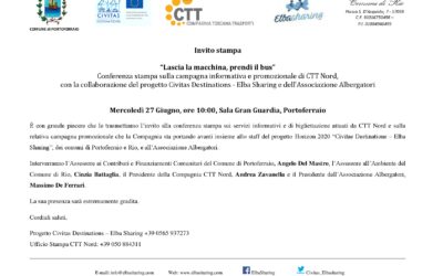 Invito alla conferenza stampa “Lascia la macchina, prendi il bus” di CTT Nord