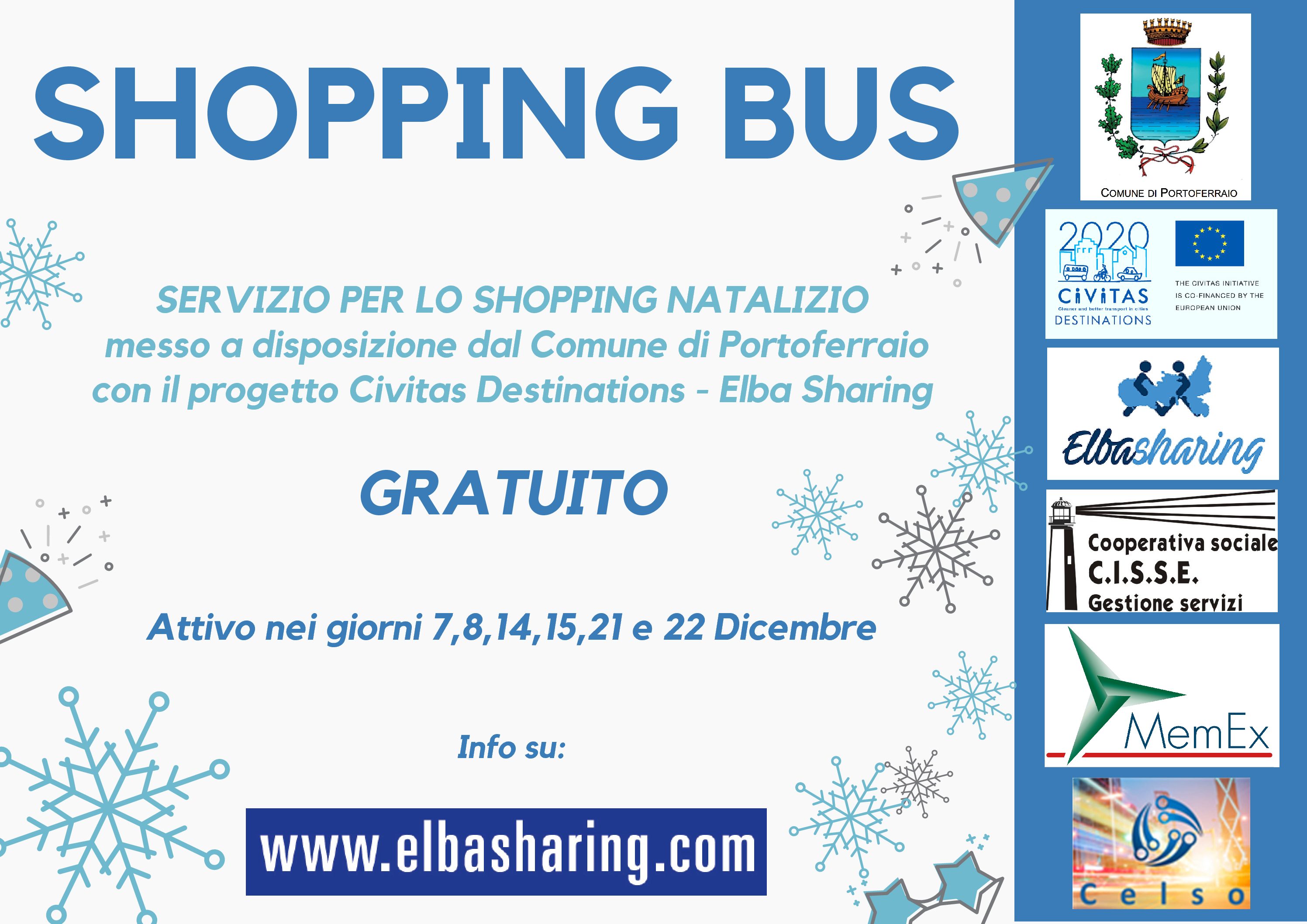 Shopping Bus: attivo a Portoferraio una navetta per i negozi
